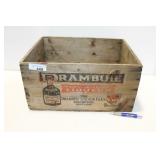 DRAMBUIE LIQUEUR ADVERTISING CRATE