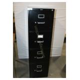 HON 4 DRAWER METAL FILING CABINET