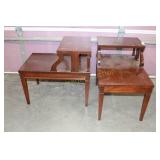 2 MATCHING END TABLES