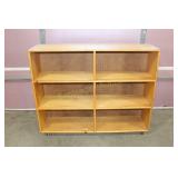 3 TIER BOOK SHELF ON WHEELS