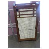 GLASS FRONT BOOK SHELF