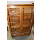 GLASS FRONT BOOK CASE