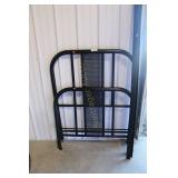 BLACK METAL BED FRAME