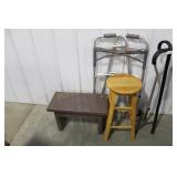 STOOLS AND WALKING ASSISTANCE ITEMS