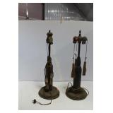 PAIR OF "TRENCH ART