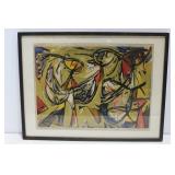 SEONG MOY PRINT - HOMAGE TO LIEOU PEI -1952