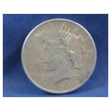 3 PEACE SILVER DOLLARS- 1922,23,24