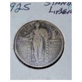 1925 STANDING LIBERTY QUARTER