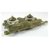 Brass Inkwell