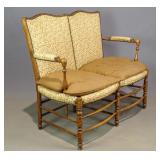 French Upholstered Settee