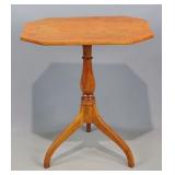 19th c. Maple Candlestand