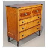 19th c. Inlaid Chest of Drawers