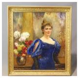 Painting: 19th c. Portrait of a Woman