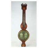 19th c. English Mahogany Barometer