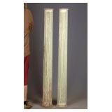 Pair of Fluted Columns