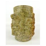 Chinese Soapstone Brush Pot
