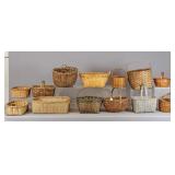 Collection of Antique Baskets