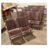 Heywood Wakefield Folding Theater Chairs