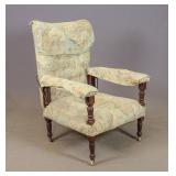 19th c. Adjustable Easy Chair