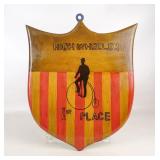 High Wheel Bicycle Sign