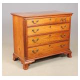 Walnut Chippendale Chest