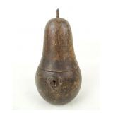 Pear Shaped Tea Caddy