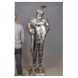 Life Size Tin Knight Figure