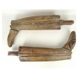 Pair Wooden Boot Stretchers