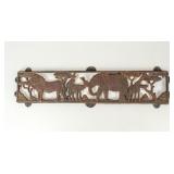 Antique Cast Iron Figural Grate