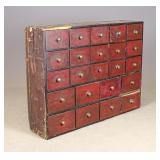 19th c. Apothecary Cabinet