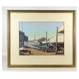 Harborscape Painting