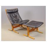 Mid Century Norway Chair & Ottoman