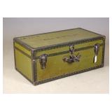 Vintage Military Footlocker