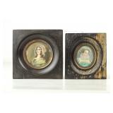 19th c. Miniature Portraits