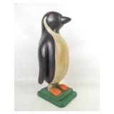 Folk Art Carved Penguin