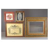 Victorian Frame and Misc. Lot
