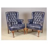 Pair Club Chairs