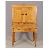 19th c. Two Part Desk