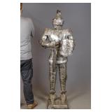Life Size Tin Knight Figure