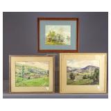 Watercolor Landscape Lot