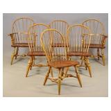 Set of Ethan Allen Windsor Chairs