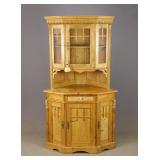 Pine Corner Cupboard