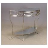 Crescent Form Console Table