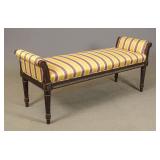 French Style Hall Bench