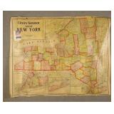 Cram's Map of New York
