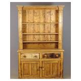 19th c. English Wall Cupboard