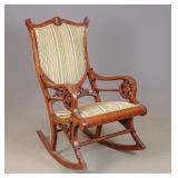 19th c. Victorian Rocking Chair