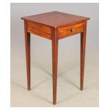 19th c. Single Drawer Stand