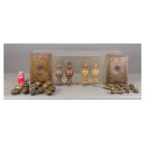 Wooden Carved Acorns