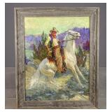 Painting: Cowboy Illustration